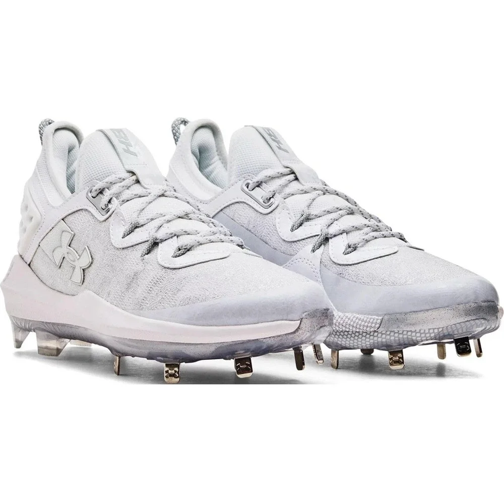 Under Armour UA Harper 8 Low ST Metal Baseball Cleats 3026588-106 Men's Size 15
